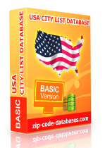 usa city basic database